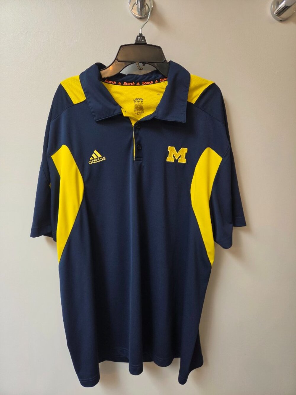 University of Michigan Polo by Adidas